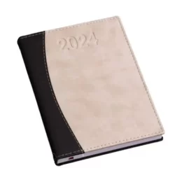 Agenda Diária Capa Estampada Preta LG171L