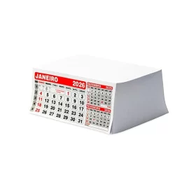 Folhinha Calendário 2026 12658