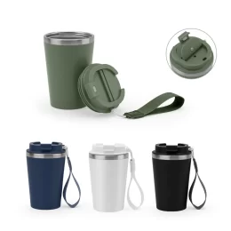 Copo de Viagem em Aço Inox 90% Reciclado SP94377