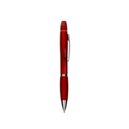 Caneta Plástica com Marca-Texto 09112